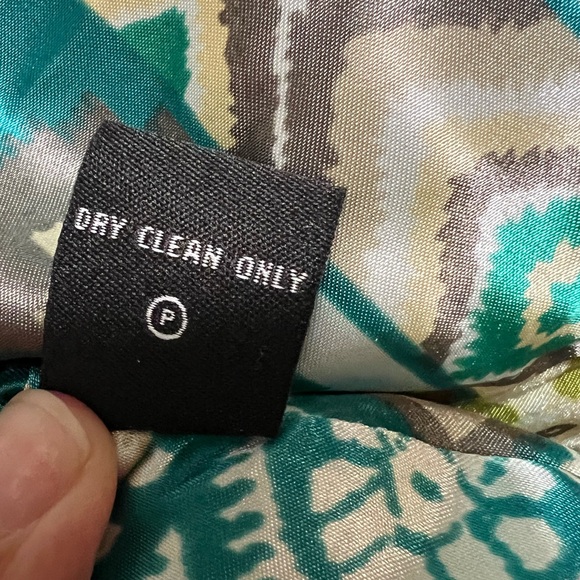 VERTIGO Green Double Breasted Trench Coat Size XL - Picture 11 of 11